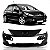 Para choque 307 peugeot de 2007 a 2012 dianteiro preto - Imagem 1