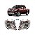 Farol frontier nissan de 2008 a 2016 lado direito manual para lâmpada HB5 - Imagem 1
