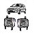 Farol auxiliar corsa chevrolet de 2008 a 2012 e montana chevrolet de 2008 a 2010 lado esquerdo lente lisa - Imagem 1