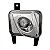 Farol auxiliar corsa chevrolet de 2008 a 2012 e montana chevrolet de 2008 a 2010 lado esquerdo lente lisa - Imagem 2
