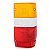 Lente de lanterna l200 mitsubishi de 1992 a 2003 traseira lado direito tricolor - Imagem 2