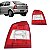 Lanterna astra chevrolet de 1998 a 2002 traseira lado esquerdo bicolor hatch - Imagem 1