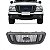 Grade do radiador ranger ford de 2005 a 2009 cinza - Imagem 1