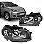 Farol uno fiat de 2011 a 2014 e fiorino fiat de 2011 a 2021 lado direito preto versão vivace para uno - Imagem 1