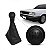 Coifa do câmbio gol volkswagen de 1987 a 1999 preta sem base com bola - Imagem 1