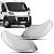 Lente de farol ducato fiat de 2018 a 2021 lado direito - Imagem 1