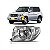 Farol pajero tr4 mitsubishi de 2004 a 2006 lado esquerdo manual - Imagem 1