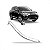 Friso do farol outlander mitsubishi de 2016 a 2022 lado direito cromado - Imagem 1