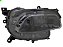 Farol cherokee jeep de 2016 a 2018 inferior lado direito preto manual HB3 - Imagem 2