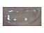 Lente do farol j3 jac de 2010 a 2013 lado direito - Imagem 2