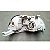 Farol civic honda de 1996 a 1998 lado direito com pisca âmbar e refletor âmbar HB2 - Imagem 2