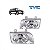Farol sportage kia de 1998 a 2002 lado direito - Imagem 1