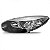 Farol fluence renault de 2014 a 2018 lado esquerdo fumê elétrico com motor com projetor - Imagem 2