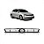 Grade do radiador jetta volkswagen de 2011 a 2014 com carcaça toda preta - Imagem 1