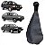 Coifa de câmbio santana volkswagen de 1991 a 1998 cinza com base - Imagem 1