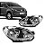 Farol up volkswagen de 2014 a 2016 lado esquerdo com friso cinza e regulagem manual ou elétrica - Imagem 1