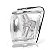 Lanterna hilux SW4 toyota de 1992 a 1996 e hilux SRV toyota de 2002 a 2004 dianteira lado esquerdo cristal e cromada - Imagem 2