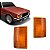 Lanterna opala chevrolet de 1980 a 1986 dianteira lado esquerdo âmbar - Imagem 1