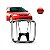 Emblema civic honda de 1996 a 2000 da grade do radiador cromado grande vectra versão hatch - Imagem 1