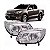 Farol s10 chevrolet de 2012 a 2016 lado direito elétrico com projetor - Imagem 1