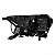 Farol ranger ford de 2016 a 2023 lado direito cromado com pisca cristal com projetor - Imagem 4