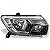 Farol sandero e logan renault de 2020 a 2024 lado direito manual com LED - Imagem 2