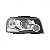 Farol freelander 2 land rover de 2006 a 2013 lado direito cromado com LED D3S xenon - Imagem 2