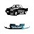 Grade do radiador s10 chevrolet de 1995 a 1998 preto com moldura inferior do para choque - Imagem 1