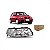 Farol gol volkswagen de 1999 a 2005 lado direito cromado foco duplo geração 3 ponteira para choque - Imagem 1