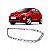 Moldura inferior para choque fiesta ford de 2011 a 2013 cromado grade central mexicano - Imagem 1