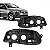 Carcaça de farol palio fiat de 2009 a 2020 e siena fiat de 2009 a 2019 lado direito formato de gota - Imagem 1
