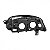 Carcaça de farol palio fiat de 2009 a 2020 e siena fiat de 2009 a 2019 lado direito formato de gota - Imagem 4