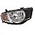 Farol triton mitsubishi de 2007 a 2016 lado esquerdo cristal - Imagem 2