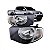 Farol triton mitsubishi de 2007 a 2016 lado esquerdo cristal - Imagem 1