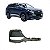 Grade do para choque tiggo 8 pro chery de 2022 a 2025 lateral lado esquerdo com furo - Imagem 1