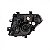 Farol frontier nissan de 2008 a 2016 lado direito cromado manual H4 - Imagem 4