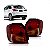 Lanterna hilux toyota de 1992 a 2001 dianteira lado esquerdo com aro cinza fino para picape com tração nas quatro rodas - Imagem 1