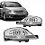 Farol c3 citroën de 2003 a 2012 lado esquerdo cromado manual - Imagem 1
