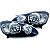 Farol corolla fielder toyota de 2004 a 2008 lado direito máscara negra - Imagem 2