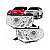 Farol pajero dakar mitsubishi de 2009 a 2013 e l200 triton mitsubishi de 2012 a 2016 lado direito cromado manual - Imagem 1