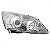 Farol crv honda de 2007 a 2011 lado direito elétrico com motor com projetor - Imagem 2