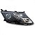 Farol fusion ford de 2010 a 2012 lado esquerdo manual - Imagem 2