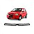 Moldura inferior para choque da grade do radiador celta e prisma chevrolet de 2012 a 2015 superior preta - Imagem 1