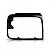 Aro de farol f1000 ford de 1997 a 1998 lado direito pintado - Imagem 2