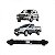 Alma de para choque agile chevrolet de 2009 a 2014 e montana chevrolet de 2011 a 2021 dianteira - Imagem 1