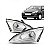 Farol focus ford de 1998 a 2003 lado direito elétrico - Imagem 1
