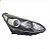 Farol sportage kia de 2017 a 2019 lado esquerdo manual com projetor com LED HB3 - Imagem 2
