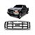 Grade do radiador f250 ford de 1999 a 2005 cromado e cinza - Imagem 1