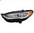 Farol fusion ford de 2017 a 2019 lado direito cromado SEL flex manual sem entrada xenon sem LED - Imagem 2