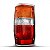 Grade do para choque onix e prisma chevrolet de 2012 a 2016 dianteira central com suporte e friso preto com furo e friso cromado - Imagem 2